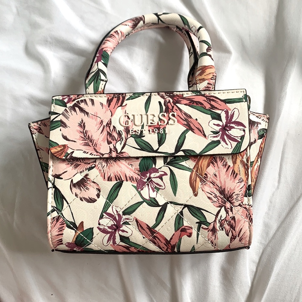 Floral spring Guess purse